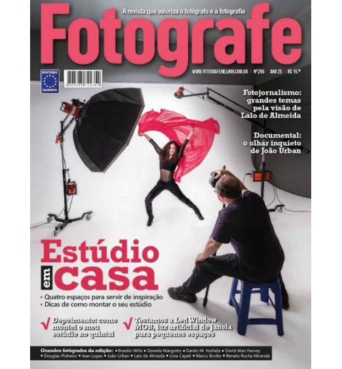 Revista Fotografe Melhor - Estúdio em Casa N° 295