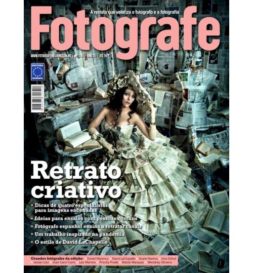 Revista Fotografe Melhor - Retrato Criativo NÂ° 296