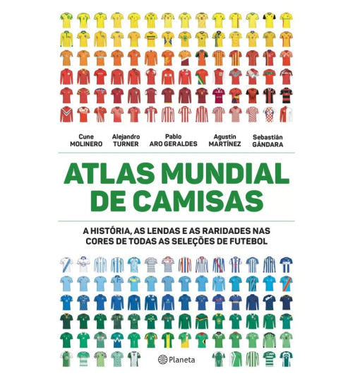 Livro Atlas Mundial de Camisas