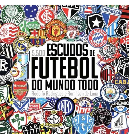 Livro 5500 Escudos de Futebol do Mundo Todo