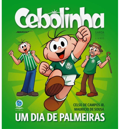 Livro Cebolinha - Um Dia de Palmeiras