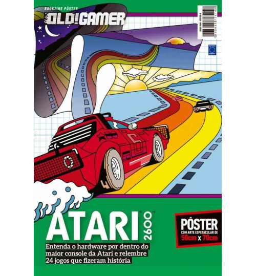Revista Superpôster Bookzine OLD!Gamer - Atari 2600 Pôster B