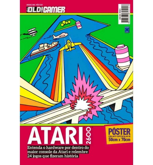 Revista SuperpÃ´ster Bookzine OLD!Gamer - Atari 2600 PÃ´ster C