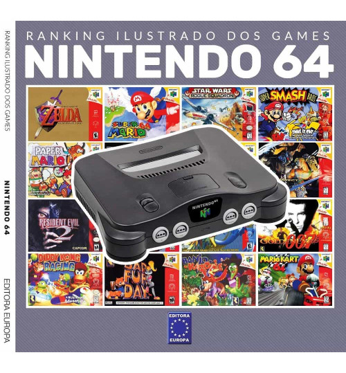 Livro Ranking Ilustrado dos Games - Nintendo 64