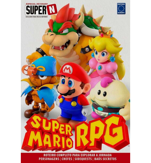 Livro Especial Detonado Super N - Super Mario RPG