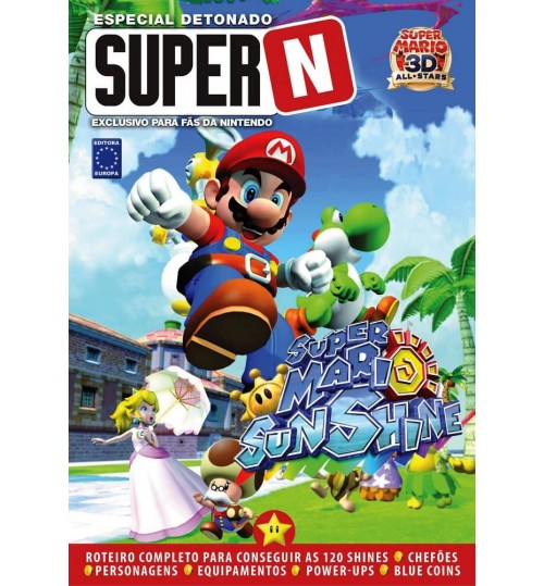 Livro Especial Detonado Super N - Super Mario Sunshine