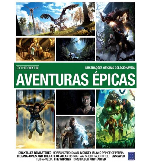 Livro Bookzine GameArts - Volume 1: Aventuras Épicas