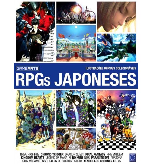 Livro Bookzine GameArts - Volume 2: RPGs Japoneses