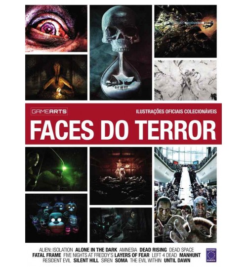 Livro Bookzine GameArts - Volume 3: Faces do Terror