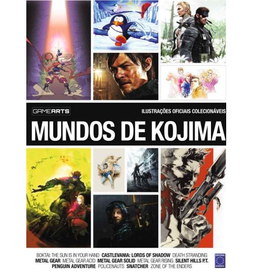 Livro Bookzine GameArts - Volume 4: Mundos de Kojima