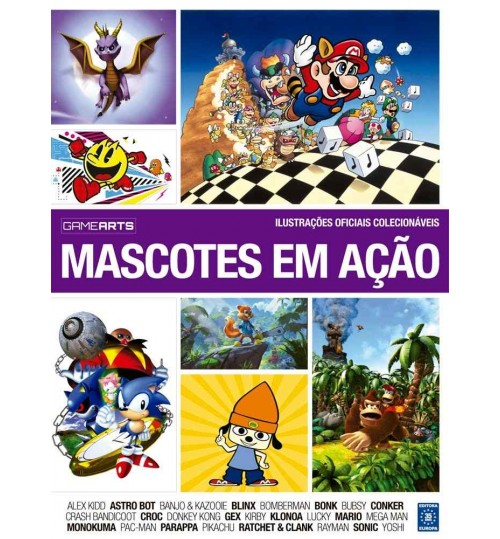 Livro Bookzine GameArts - Volume 6: Mascotes em Ação