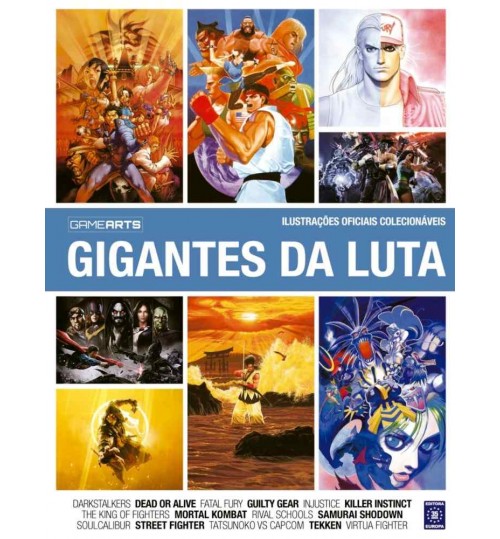 Livro Bookzine GameArts - Volume 8: Gigantes da Luta