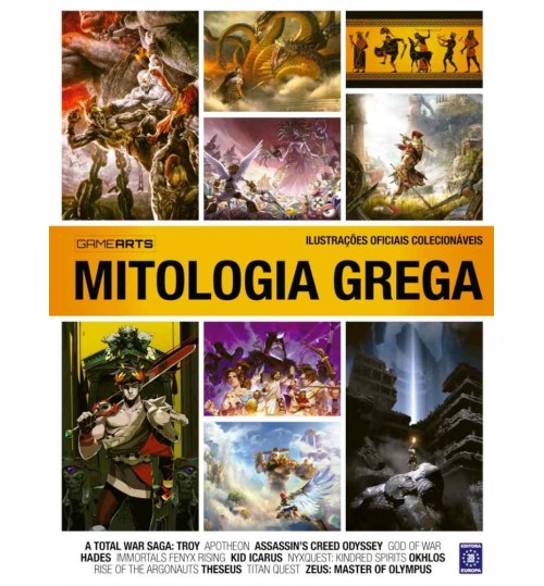 Livro Bookzine GameArts - Volume 9: Mitologia Grega