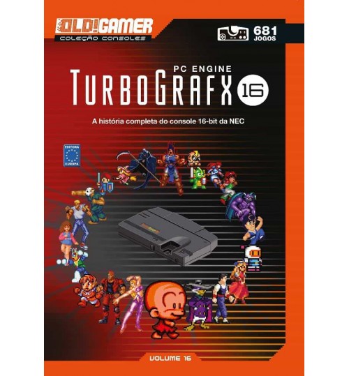 Livro Dossiê OLD!Gamer Volume 16: TurboGrafx - PC Engine