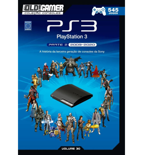 Livro Dossiê OLD!Gamer Volume 30: Playstation 3 - Parte 2