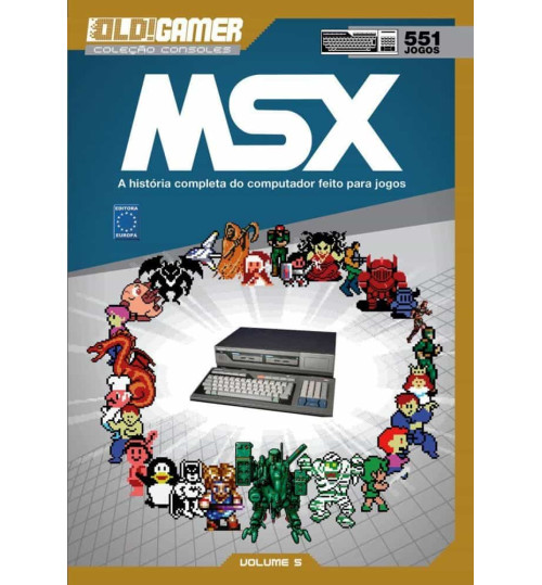 Livro Dossiê OLD!Gamer Volume 5: MSX