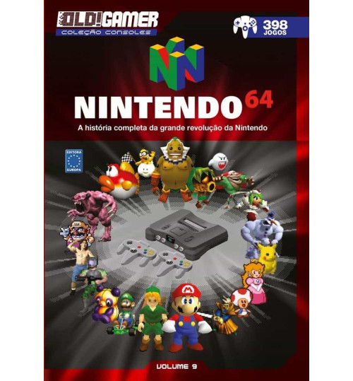Livro Dossiê OLD!Gamer Volume 9: Nintendo 64