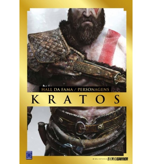 Livro ColeÃ§Ã£o Hall da Fama Personagens: Kratos