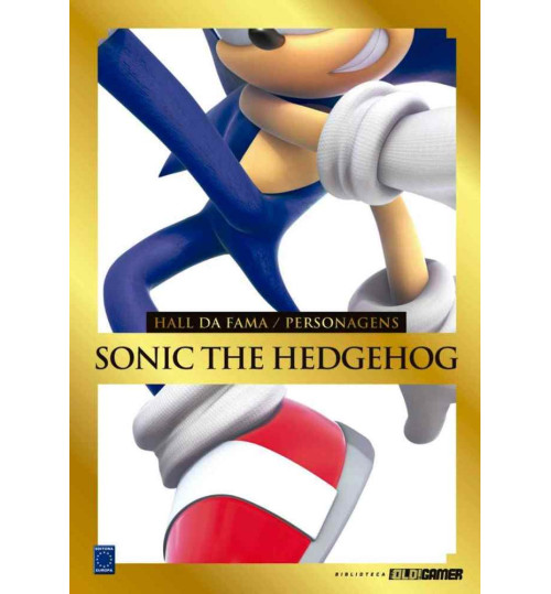 Livro Coleção Hall Da Fama - Personagens: Sonic The Hedgehog
