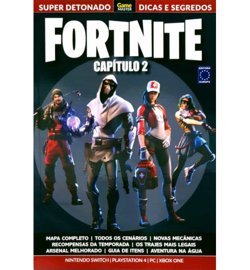 Livro Super Detonado Dicas e Segredos - Fortnite Temporada 1: Capítulo 2