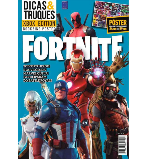 Revista Superpôster Dicas & Truques Xbox Edition - Fortnite