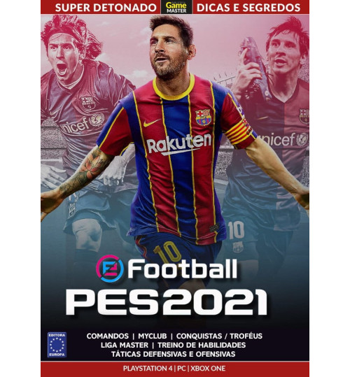Livro Super Detonado Dicas e Segredos - PES 2021