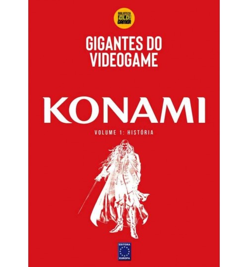 Livro ColeÃ§Ã£o Gigantes Do Videogame: Konami Volume 1 - HistÃ³ria
