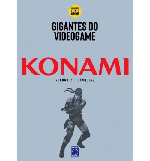 Livro Coleção Gigantes Do Videogame: Konami Volume 2 - Franquias