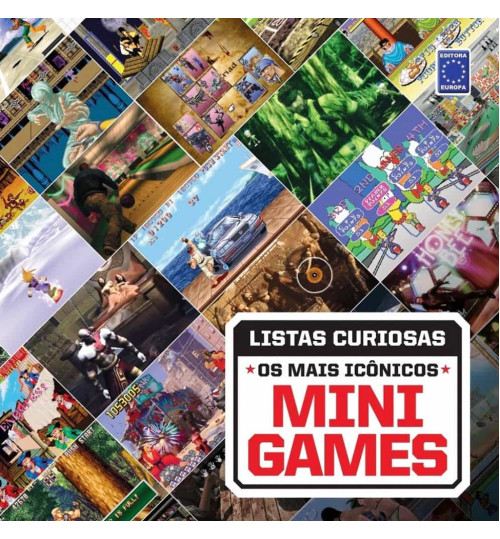 Livro Coleção Listas Curiosas: Os Mais Icônicos Mini Games