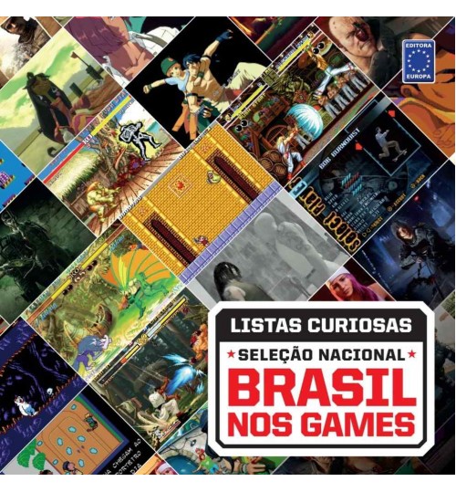 Livro Coleção Listas Curiosas: Seleção Nacional - Brasil nos Games