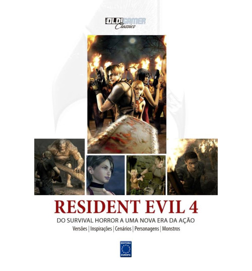 Livro Coleção OLD!Gamer Classics: Resident Evil 4