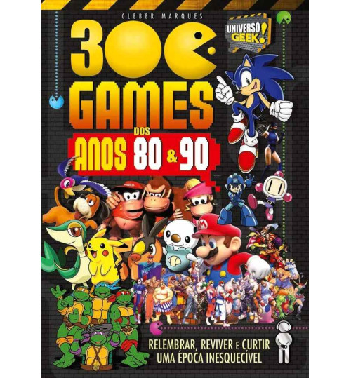 Livro 300 Games dos Anos 80 e 90