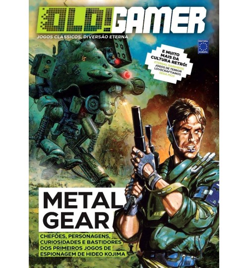 Livro OLD!Gamer - Volume 14: Metal Gear