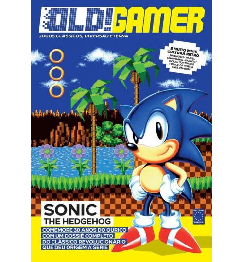 Livro OLD!Gamer - Volume 3: Sonic The Hedghog