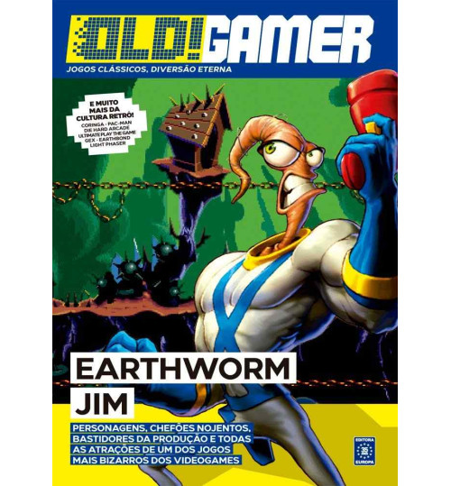 Livro OLD!Gamer - Volume 5: Earthworm Jim