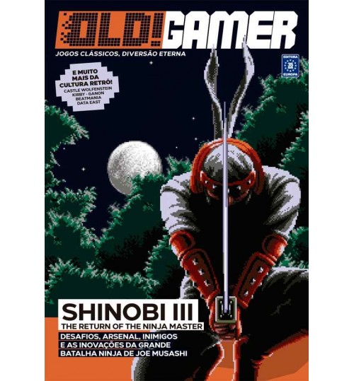 Livro OLD!Gamer - Volume 6: Shinobi III
