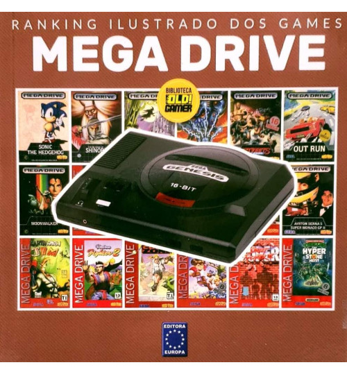 Livro Ranking Ilustrado dos Games - Mega Drive