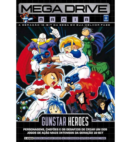 Livro Mega Drive Mania Volume 2 - Gunstar Heroes