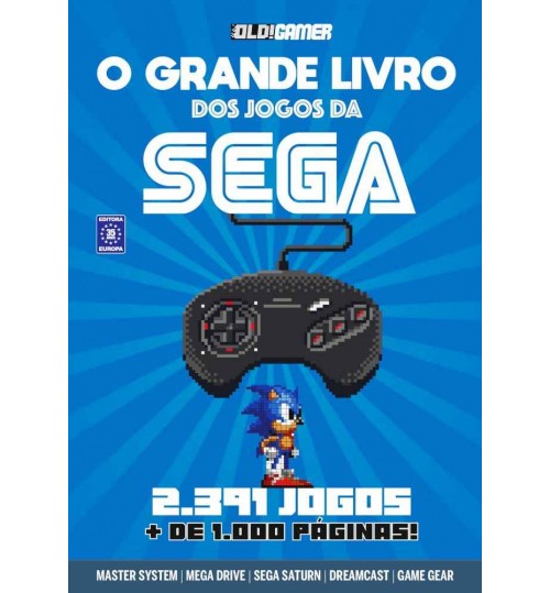 Livro O Grande Livro dos Jogos da Sega