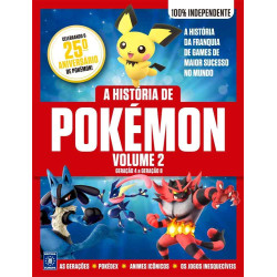 Livro A História de Pokémon - Volume 2 Geração 4 a 8