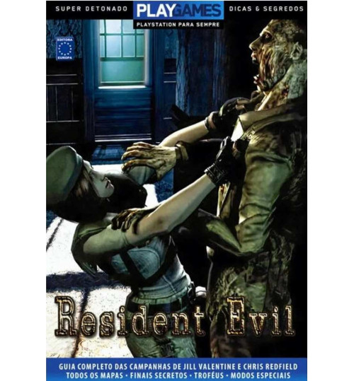Livro Super Detonado Play Games – Resident Evil
