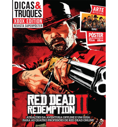 Revista Superpôster Dicas & Truques Xbox Edition - Red Dead Redemption 2