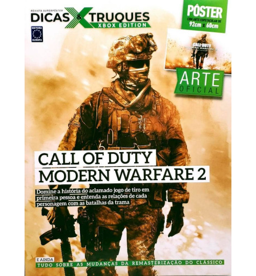 Revista Superpôster Dicas & Truques Xbox - Call Of Duty: Modern Warfare 2