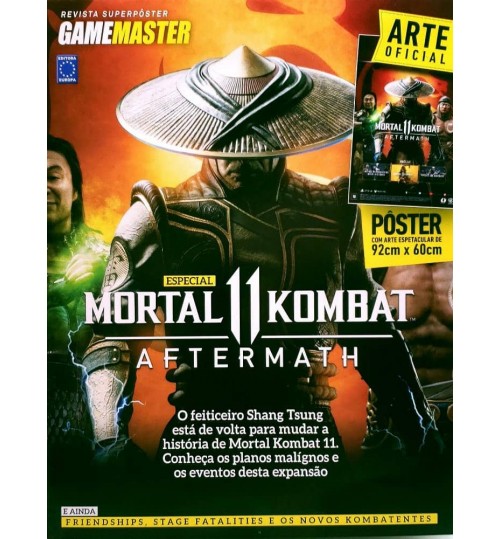 Revista SuperpÃ´ster - Mortal Kombat 11 Aftermath