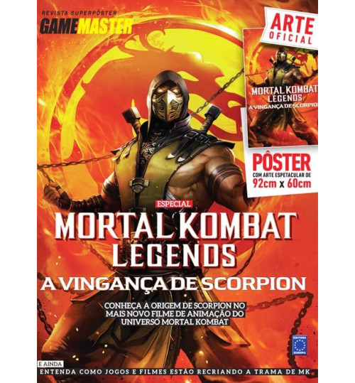Revista Superpôster - Mortal Kombat Legends