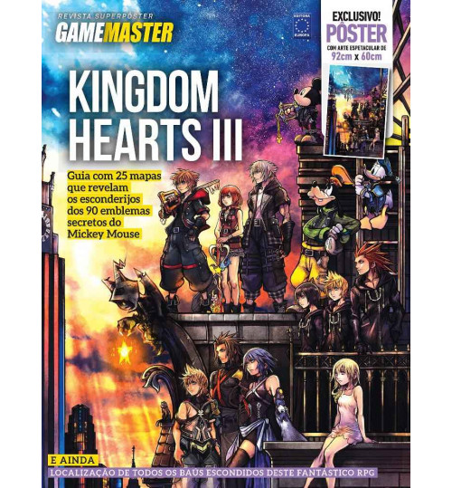 Revista Superpôster - Kingdom Hearts III