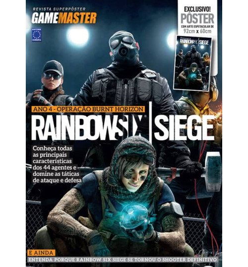 Revista Superpôster - Rainbow Six Siege