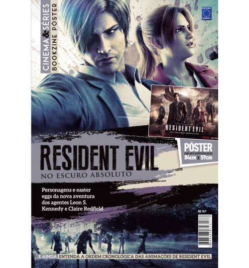 Revista Superpôster Bookzine Cinema e Séries - Resident Evil no Escuro Absoluto