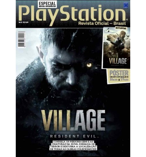 Revista Superpôster Bookzine - Resident Evil 8: Village