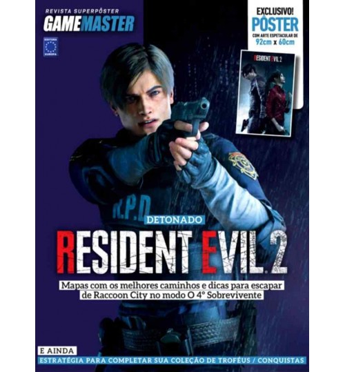 Revista Superpôster - Detonado Resident Evil 2: Volume 1